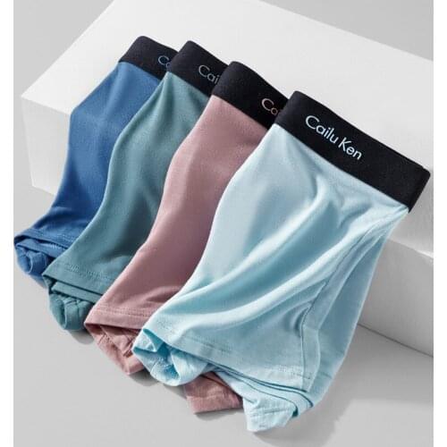 New 2020 Sexy Underwear Men Boxers Modal Underwear Man Panties Comfortable Breathable Underpants Male Boxer Soft