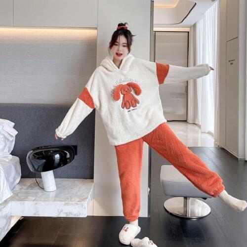 Olome Women's Warm Pajamas