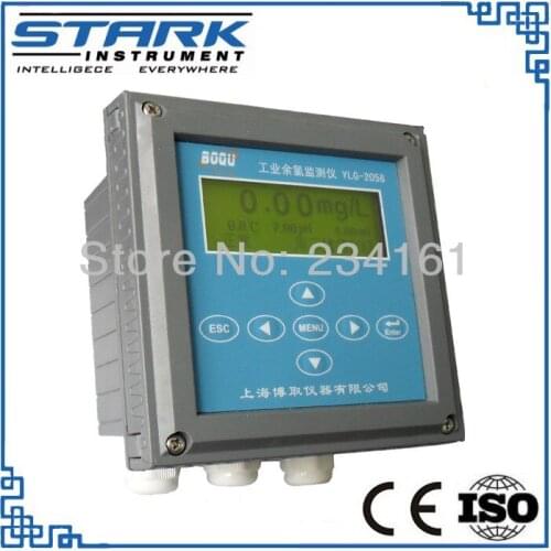 Online residual chlorine analyzer/chlorine sensor for water treatment