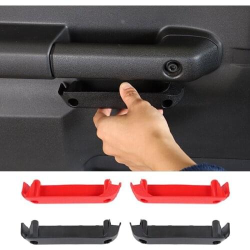 TESIN Free Shipping ABS Car Door Inner Armrest Storage Box Organizer For Suzuki Jimny 2019-2020 2Pcs/set Auto Accessories