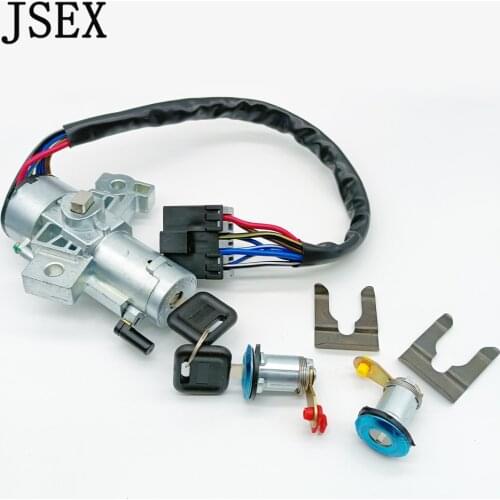 Ignition Door Lock Switch With Key Set For Nissan Diesel 7PIN 25114-00Z4J