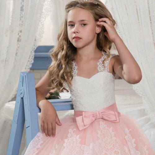BFORTUNE Girls Dress Princess Dress New Brand Wedding Birthday Party Dresses Children Clothing Kids Dresses For Girls Vestidos