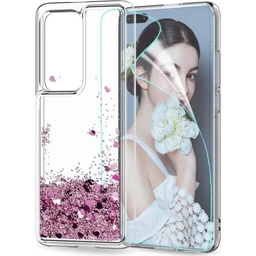 Quicksand Glitter Case For Huawei P40 P30 P20 Lite Mate 30 20 Pro Honor 10 20 Lite 9X 8X P Smart 2019 Liquid Shockproof Cover