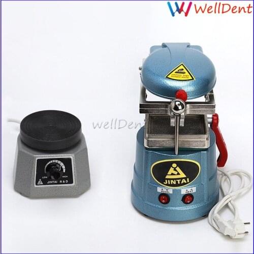 Dental Lab Former Vacuum Forming Heat Molding Machine+vibrator Oscillator Round 4" Dental Instrument