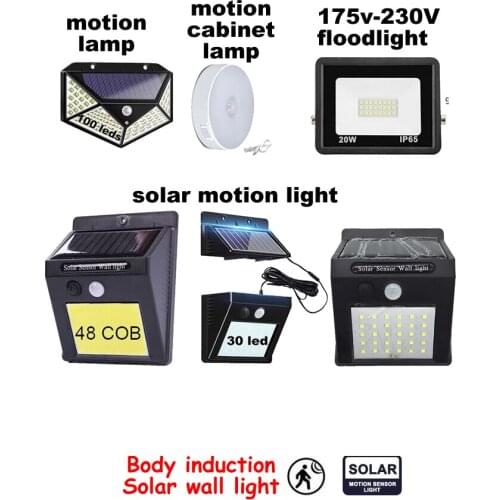 Solar Rechargeable LED Solar light Bulb Outdoor Garden lamp Decoration PIR Motion Sensor Night Security Wall light Waterproof in