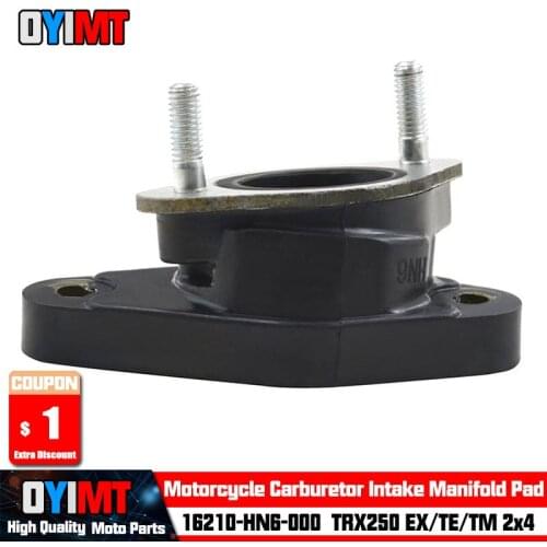 Carburetor Intake Manifold Pad For Honda 16210-HN6-000 TRX250EX 2x4 Sportrax 250 TRX250TE 2x4 ES Recon 250 TRX250TM 2x4