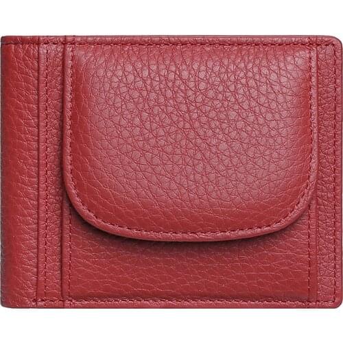 Women Wallet Genuine Leather Luxury Designer Coin Purses Female Money Clutch ID Card Holder Case Bags RFID Wallets for Men