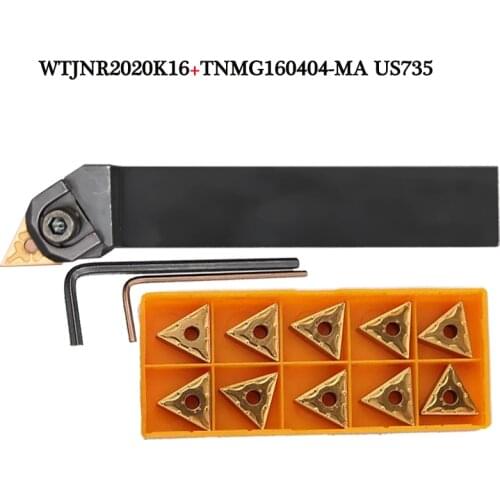 1PC WTJNR2525M16 MTJNR2525M16 WTENN2525M16 MTENN CNC Lathe External Turning Tool Holder TNMG160404 TNMG160408 Insert for P.M.K