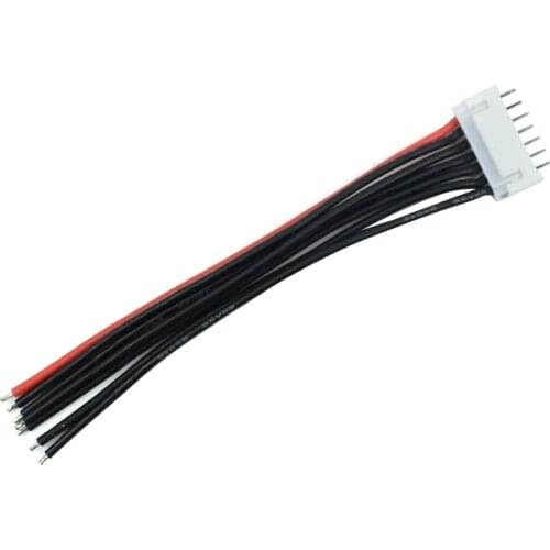 F00902-10 10Pairs 6S 26AWG Lipo Li-po Battery Balance Charger Plug Connector & Extension Cable for Rc Helicopter Quadcopter + FS
