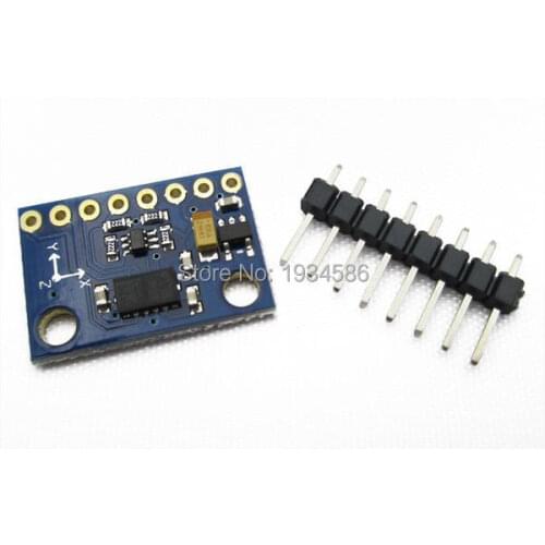 3-5V IIC Original LSM303DLHC 3D e-Compass 3 axis Accelerometer Magnetometer Sensor Module LPC2148 ARM7 microcontroller