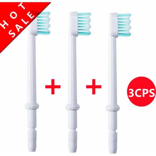3Pcs Replacement Toothbrush Jet Nozzle Teeth Cleaning Jet Tip Compatible With Waterpik WP-100 WP-108 WP-112 WP-250 WP-300 FC168