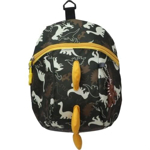 3D Cotton Kids Kindergarten Student School Bags Children Backpack Cartoon Infant Book Bags Dinosaur Book Bags for Baby Girls Boy