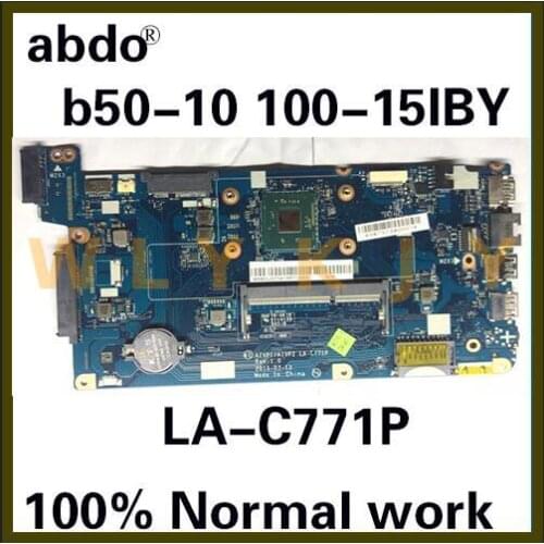 Brand new AIVP1 / AIVP2 LA-C771P Motherboard For Lenovo B50-10 100-15IBY Laptop motherboard CPU 2840 tested 100% work