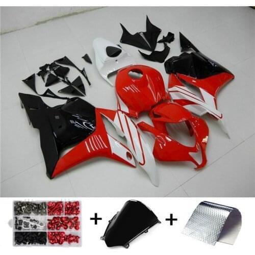 Artudatech ABS Injection Mold Bodywork Full Fairing Kit For Honda CBR600RR 2009 2010 2011 2012 Red White CBR 600 RR