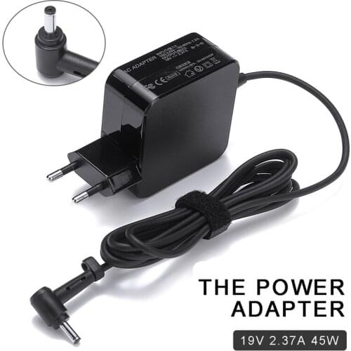 Pohiks 1pc 19V 2.37A 4.0x1.35mm Laptop AC Adapter Notebook Power Supply Charger Suitable for ASUS Laptops