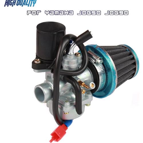 19mm Carburetor Carb Moped for 2 Stroke Piaggio Zip For Yamaha Jog 50 50cc Scooter 50cc 70cc 90cc Mini Carb ATV 1E40QMB