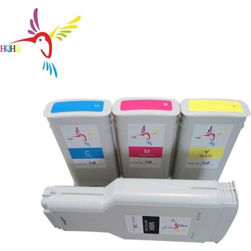 HQHQ 100% Compatible 728 Ink Cartridge Full with Pigment Ink For HP T730 T830 Printer 728 Pigment Ink Cartridge for Hp t730