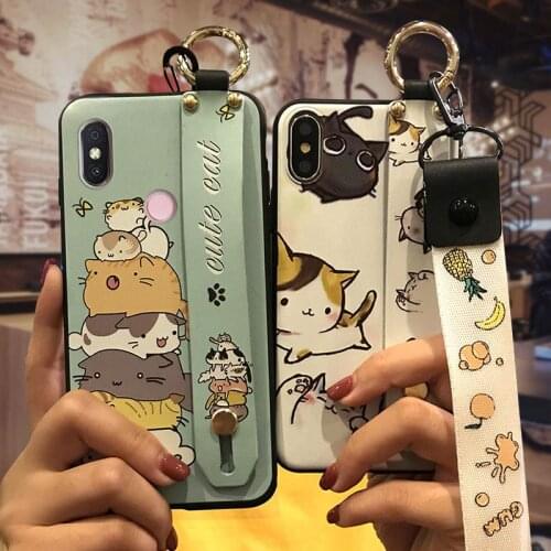 Cute Waterproof Phone Case For Xiaomi Redmi S2 New Original Anti-dust Wristband For Girls Soft