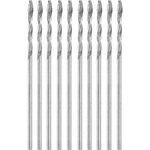 10Pcs/Set Multifunction Tiny Micro HSS 1.2mm Straight Shank Twist Drilling Bit -Y103