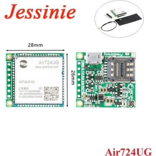 Air724UG 4G Full Netcom TTL to Cat1 Module Core Development Board DTU Transparent Transmission LTE Wireless Communication YunDTU