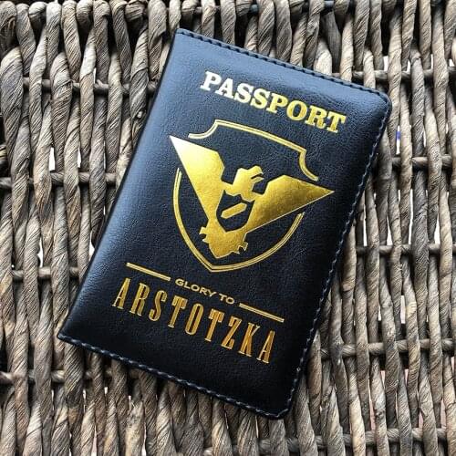 Papers Please Passport Cover Russia Travel Passport Holder Covers for Passport