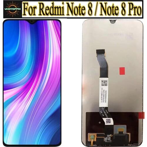 ORIGINAL 6.3"For Xiaomi Redmi Note 8 pro LCD display Touch Screen Digitizer Assembly For Xiaomi Redmi Note 8 LCD Display Note 8