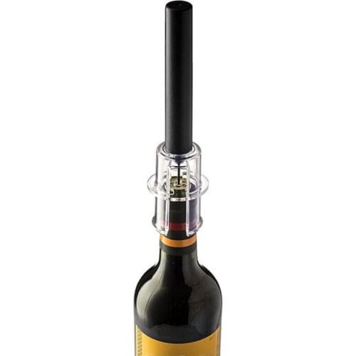 Air Pressure Type Wine Bottle Opener Stainless Steel Pin Type Bottle Pumps Corkscrew Cork Out Tool Red Wine Opener Useful