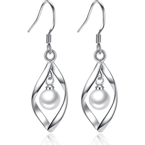 SHQIYAYI Korea Trendy Drop Earrings For Women Fashion Jewelry Hook Eardrop Brithday Gift Casual Accessories Bijoux 116