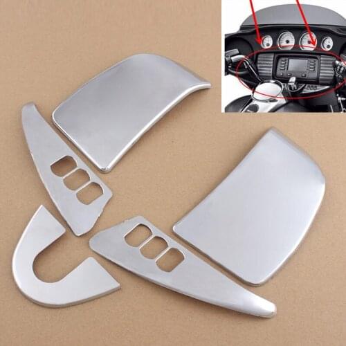 Motorcycle inner fairing cover instrument panel cover fit for 14-20 Electra Glide Street Glide Ultra Limited and Tri Glide model