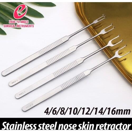 Zhuo yu angel nose skin pull hook beauty two claws two claws sharp head imported stainless steel pull hook