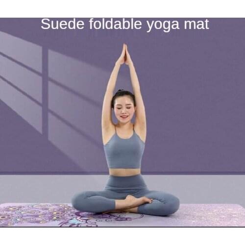 1.5MM Yoga Mat Gym Pilates Sport Mats Exercise At Home Printings Mat For Fitness Suede Environmental Protection Yoga Mats