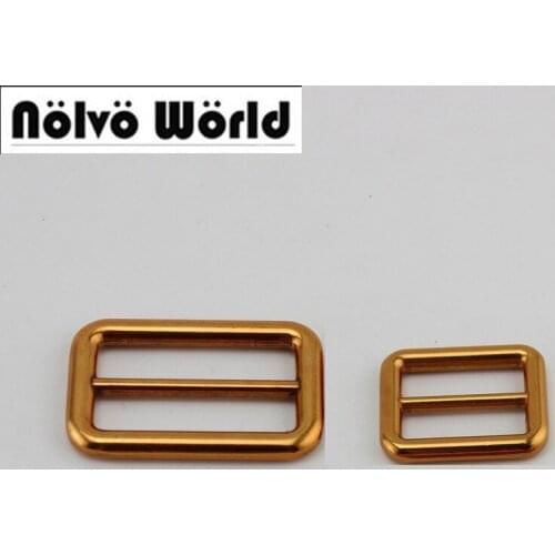 50pcs 10pcs Welded 25mm 38mm Belt Strap buckle purse adjusted buckle,Antique Bronze Slider DIY Bag Loop Metal Adjuster