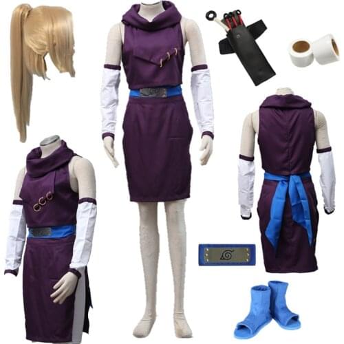 Anime cosplay Yamanaka Ino Costume Cosplay Purple skirt comic cosplay Halloween