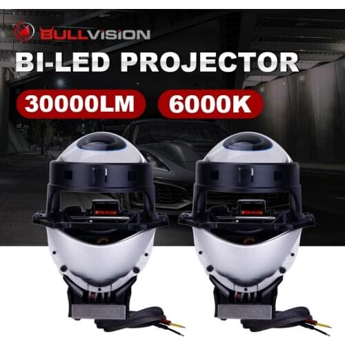 Bi led Lens with Hella 3R G5 6000K 70W LED Projector Lenses Dual Reflector Car Lights Accessories Retrofit Universal Fast bright