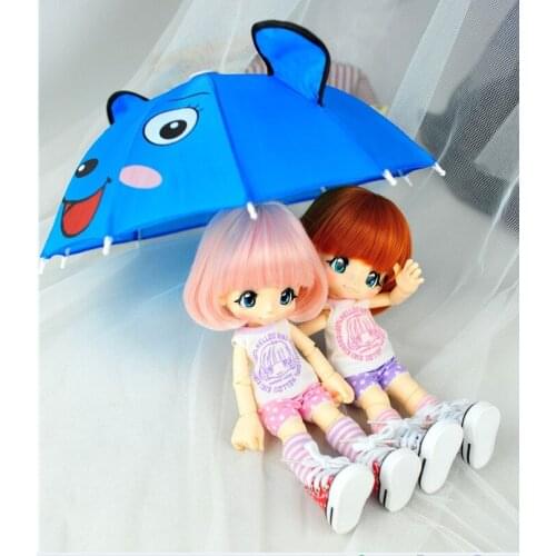 BJD doll photo props Animal Umbrella suit for YOSD MSD SD Blyth dolls 3 colors available