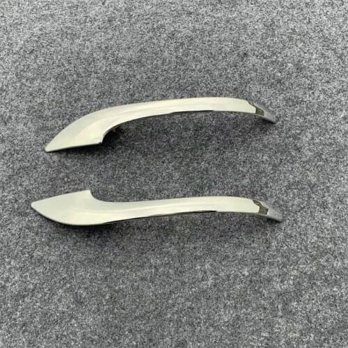 For Honda Odyssey 2019 2020 Car Styling Accessories ABS Chrome Car Rearview Mirror Trim Protector Strip Cover Trims 2pcs/set