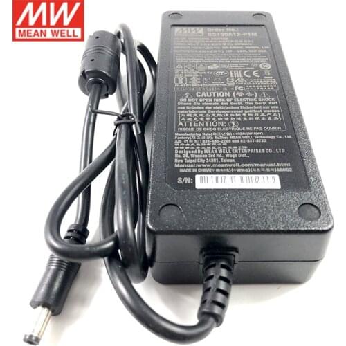 GST90A19-P1M MEAN WELL Industrial Level VI Desktop Adapter 110V/220V AC to 19V DC 4.74A 90W Adaptor Power Supply DC plug 2.5*5.5