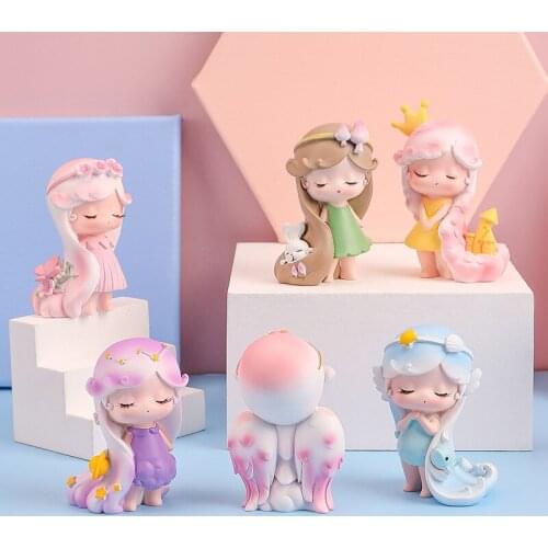 Surprise Box Gifts for The Blind Action Figure Model Toys Dream Catcher Girls Room Display Figurines Decorative Items for Home