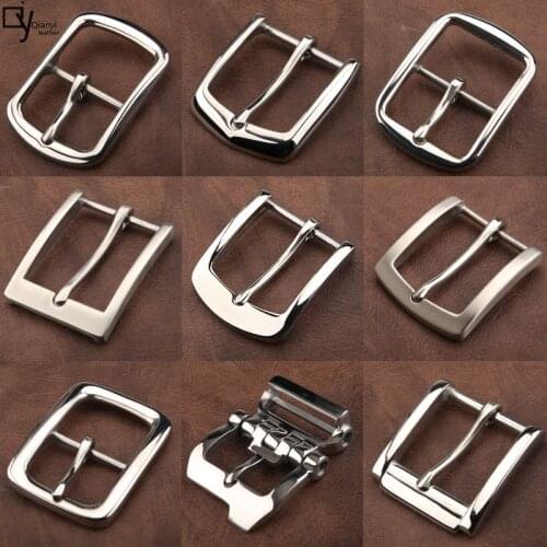 4.0cm stainless steel belt buckle belt Buckle New high-grade leisure 304 anti-allergy needle buckle belt buckle accessories