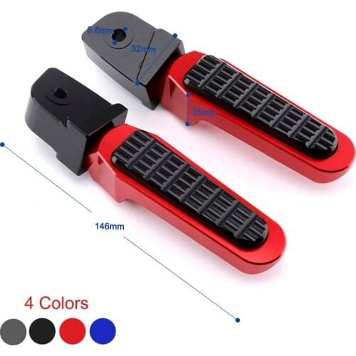 For Honda Forza 300 Rear Sets Rearset Footrest Foot Rest Pegs Footpegs Forza300 2018 2019 / 18 19 Motorcycle CNC Aluminum Alloy