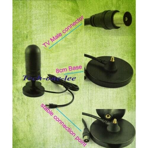 1pc Digital Freeview 30dBi DVB-T TV HDTV Antenna with TV plug connector