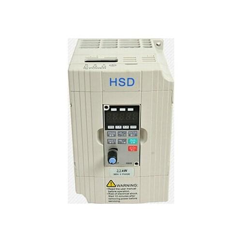 2.2kw single phase input to 380v output three phase inverter VFD driver good in condition for industry use module vector