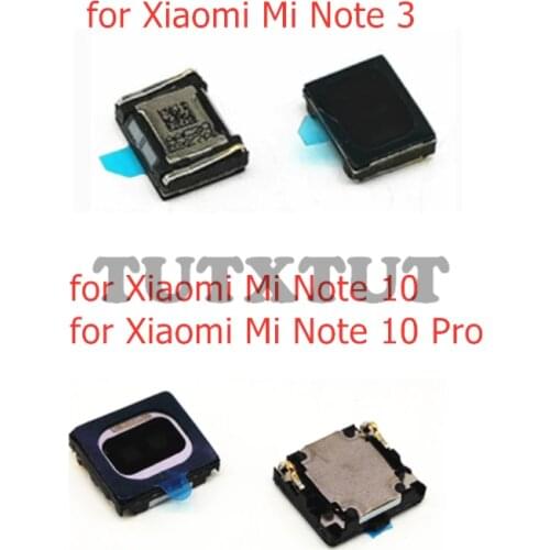 2pcs for Xiaomi Mi Note 3/ Mi Note 10/ Mi Note 10 Pro Earpiece Speaker Ear Speaker Cell Phone Sound Receiver Module Repair Part