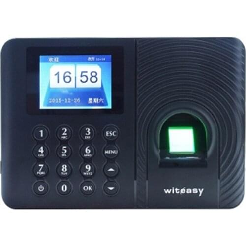 2.4 inch TFT Free Drive Fingerprint/Password Time Attendance A3