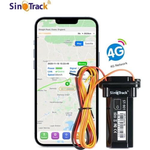 4G Mini Tracker ST-901L Waterproof Builtin Battery GPS for Car vehicle gps device motorcycle with online tracking software