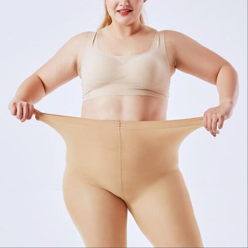 680D Lady Pantyhose Plus Size Winter Autumn Spring Velvet High Waist Tear-resistant Sexy Fashion Black Plus Size Stockings