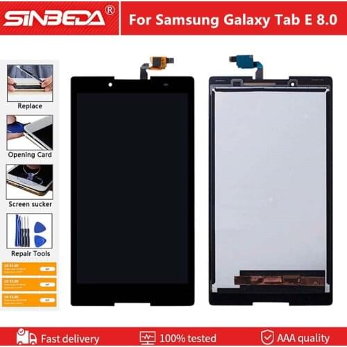 8.0" 100% Tested LCD For Samsung Galaxy Tab E 8.0 T377 T3777 LCD Touch Screen Digitizer Assembly SM-T377 T3777 LCD Replacement