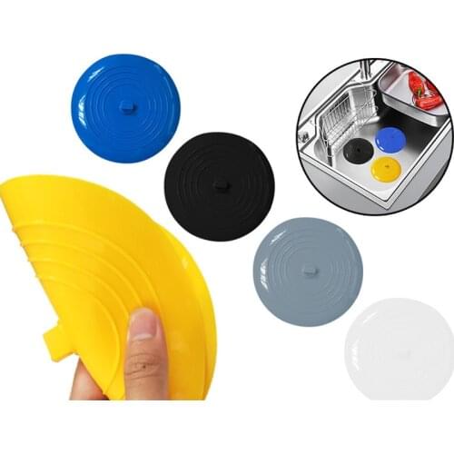 15cm Large Silicone Bathtub Stopper Leakage-proof Drain Cover Sink Tub Flat Plug Swimming Pool Home Kitchen Bathroom Accessories