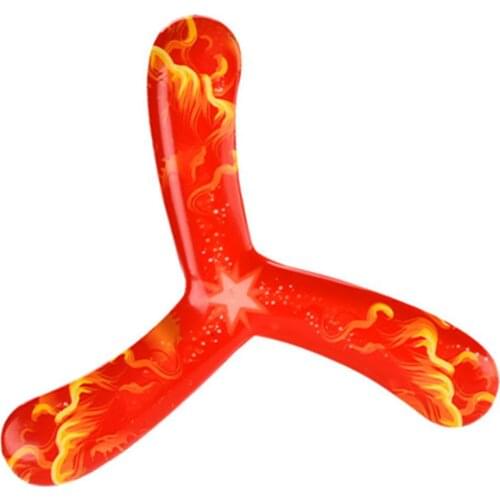 Boomerangs Outdoor Recreational Children Throwing Sports Toy Children Throwing Boomerang Childrens PU Darts