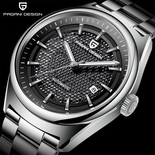 Pagani Design Mechanical Automatic Stainless Steel Male Men Watch uhr Top Brand Seagull 2813 43mm Wristwatch